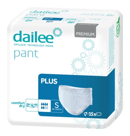 DAILEE Pant Premium Plus S biksītes, 15 gab.