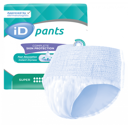 ID Pants Super M (80-120 cm) biksītes, 12 gab.