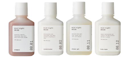 MIDNIGHT Ceļojuma komplekts, 1 gab.