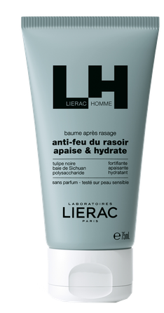 LIERAC Homme balzams pēc skūšanās, 75 ml