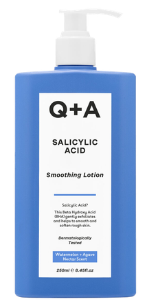 Q+A Salicylic Acid Smoothing ķermeņa losjons, 250 ml