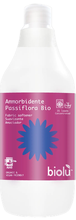 BIOLU Ar Marakujas Aromātu, Ekoloģisks veļas mīkstinātājs, 1000 ml