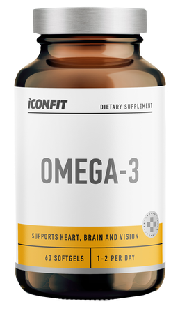 ICONFIT Omega 3 mīkstās kapsulas, 60 gab.