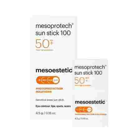 MESOESTETIC Mesoprotech Sun Stick 100, SPF 50+ saules aizsarglīdzeklis, 4.5 g