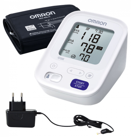OMRON M3 ar S adapteri augšdelma tonometrs, 1 gab.