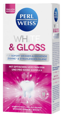 PERLWEISS White & Gloss zobu pasta, 50 ml