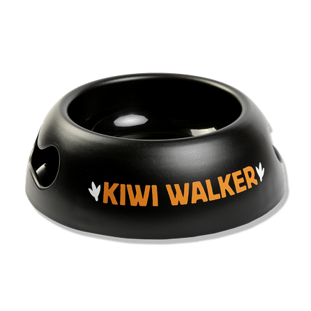 KIWI WALKER Melnā, Oranža, M bļoda, 1 gab.
