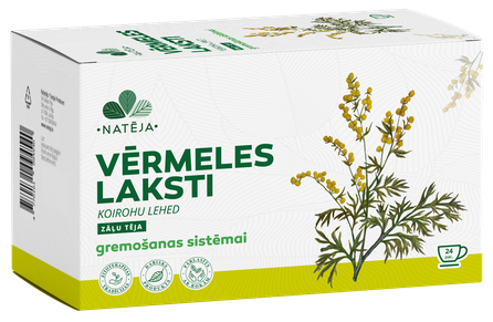 NATĒJA Vērmeles lakstu tēja paciņas, 24 gab.