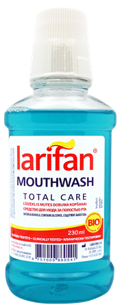 LARIFAN Total Care mutes skalojamais līdzeklis, 230 ml