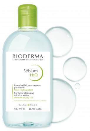 BIODERMA Sebium H2O micelārais ūdens, 500 ml