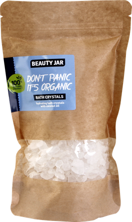 BEAUTY JAR Don't Panic it's Organic kristāli vannai, 600 g