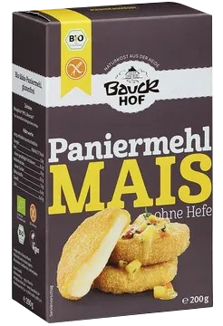 BAUCK HOF bio kukurūzas, panēšanai milti, 200 g