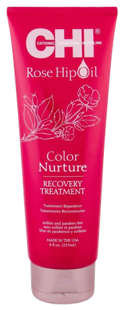 CHI Rose Hip Oil Recovery Treatment maska matiem, 237 ml