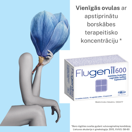 FLUGENIL  600 vaginālās lodītes, 10 gab.