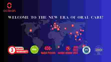 OCLEAN Electric Flow Blue elektriskā zobu birste, 1 gab.