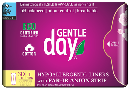 GENTLE DAY Regular ikdienas ieliktnīši, 30 gab.