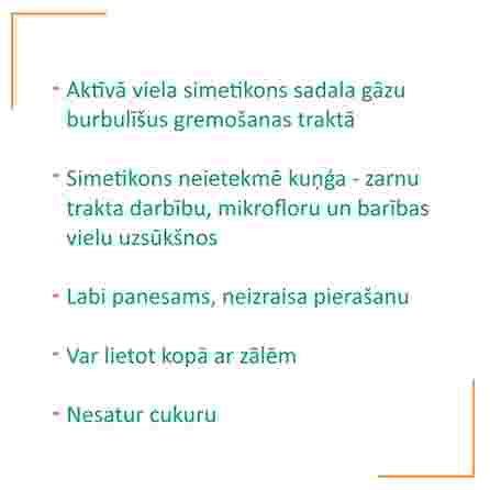 SIMETIGAST FORTE 240 mg kapsulas, 60 gab.