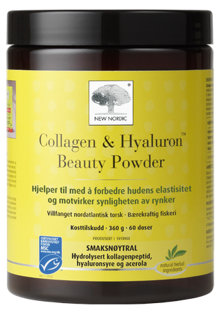 NEW NORDIC Collagen & Hyaluron Beauty Powder pulveris, 360 g