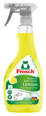 FROSCH Shower&Bath Lemon izsmidzināms tīrīšanas līdzeklis, 500 ml