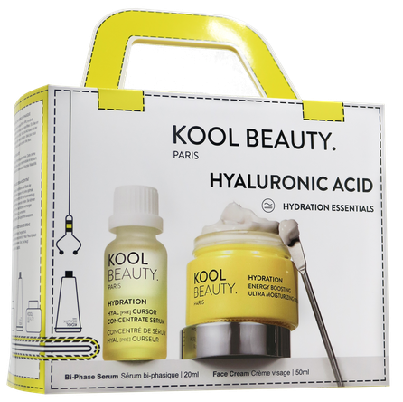 KOOL BEAUTY Hyaluronic Acid Hydration Essentials komplekts, 1 gab.