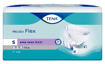 TENA Flex Maxi S autiņbiksītes, 22 gab.