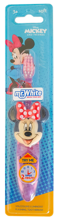 MR. WHITE Minnie Mouse zobu birste, 1 gab.