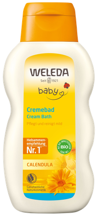 WELEDA Baby Kliņģerīšu vannas krēms, 200 ml