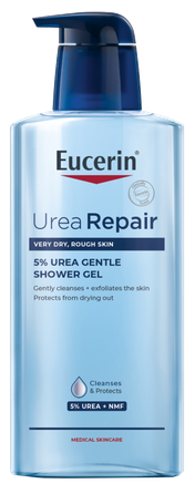 EUCERIN Urea Repair 5% Urea Gentle dušas želeja, 400 ml