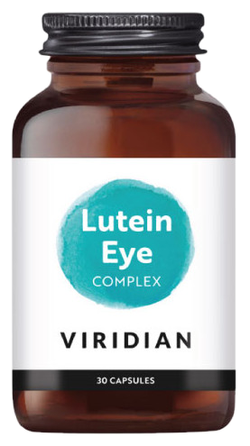 VIRIDIAN Lutein Eye Complex kapsulas, 30 gab.