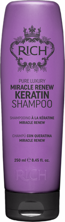 RICH Pure Luxury Miracle Renew Keratin šampūns, 250 ml