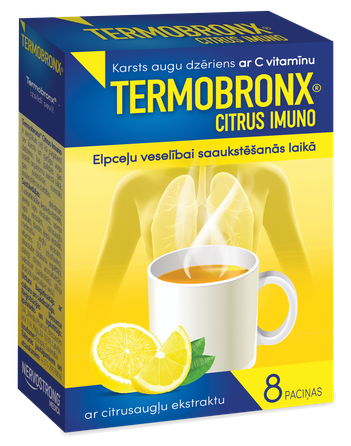 TERMOBRONX  Citrus Imuno 3g paciņas, 8 gab.