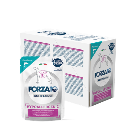 FORZA10 Active Wet Hypoallergenic Ar Zivi mitrā barība, 100 g