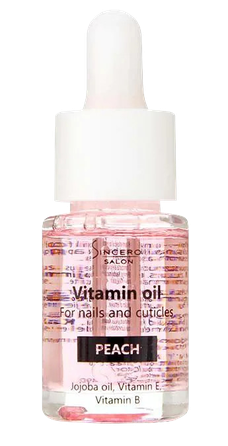 SINCERO SALON Peach eļļa nagiem un kutikulai, 10 ml