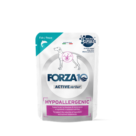 FORZA10 Active Wet Hypoallergenic Ar Zivi mitrā barība, 100 g