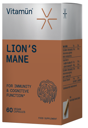 VITAMUN Lion‘s Mane kapsulas, 60 gab.