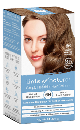 TINTS OF NATURE T6N Natural Dark Blonde matu krāsa, 130 ml
