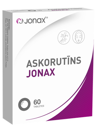 JONAX ASKORUTĪNS tabletes, 60 gab.