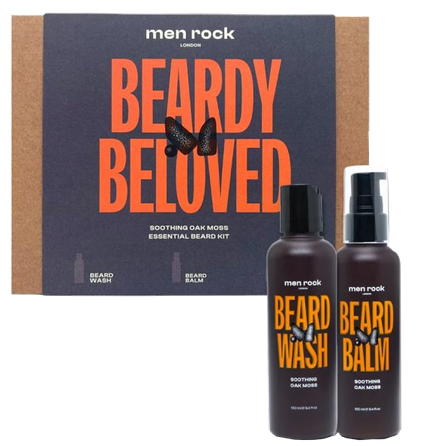 MEN ROCK Beard Duo Oak komplekts, 1 gab.