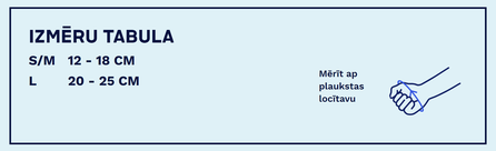 PULSAAR S/M Bambusa Kokogļu Un Germānija Plaukstas Locītavas ortoze, 1 gab.