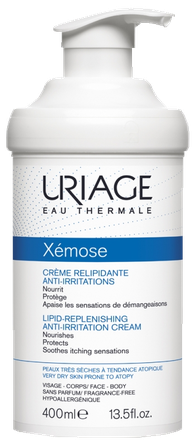URIAGE Xemose Lipid-Replenishing Anti-Irritation krēms, 400 ml