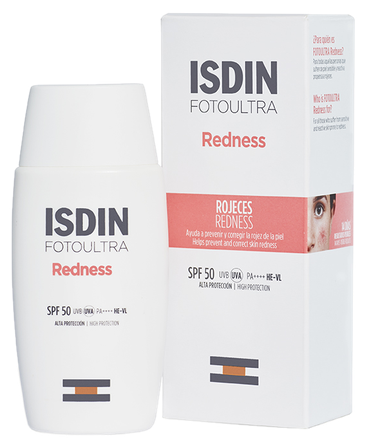 ISDIN Foto Ultra Redness SPF 50 fluīds, 50 ml