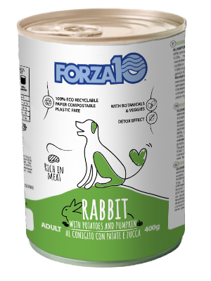 FORZA10 Maintenance Trusis Ar Kartupeļiem Un Ķirbi, Suņiem mitrā barība, 400 g