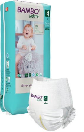 BAMBO NATURE Nature Tall (7-12 kg)  Size 4 biksītes, 40 gab.