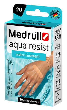 MEDRULL Aqua Resist plāksteris, 20 gab.