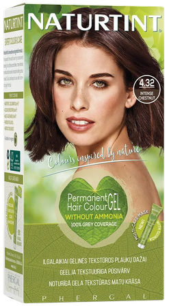 NATURTINT Without Ammonia Intense Chestnut 4.32 matu krāsa, 1 gab.