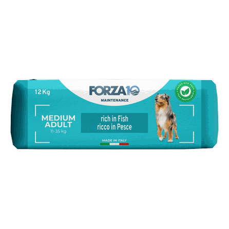 FORZA10 Maintenance Medium Adult Ar Zivīm, Suņiem sausā barība, 12 kg