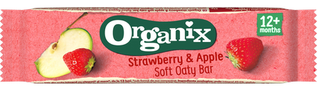 ORGANIX Ar Zemenēm Un Āboliem batoniņš, 23 g