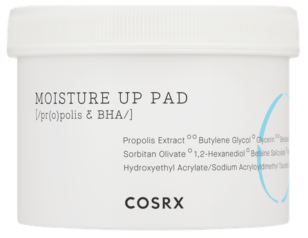 COSRX One Step Moisture Up spilventiņi, 70 gab.