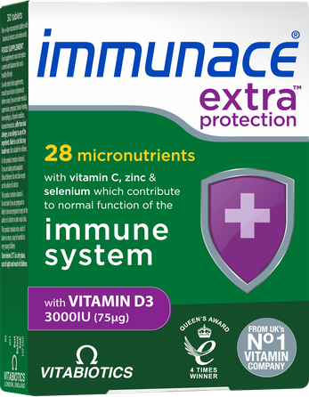 IMMUNACE Extra Protection tabletes, 30 gab.