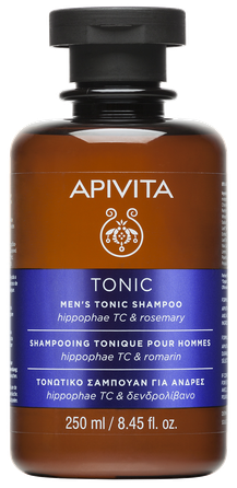 APIVITA Mens With Hippophae TC & Rosemary šampūns, 250 ml